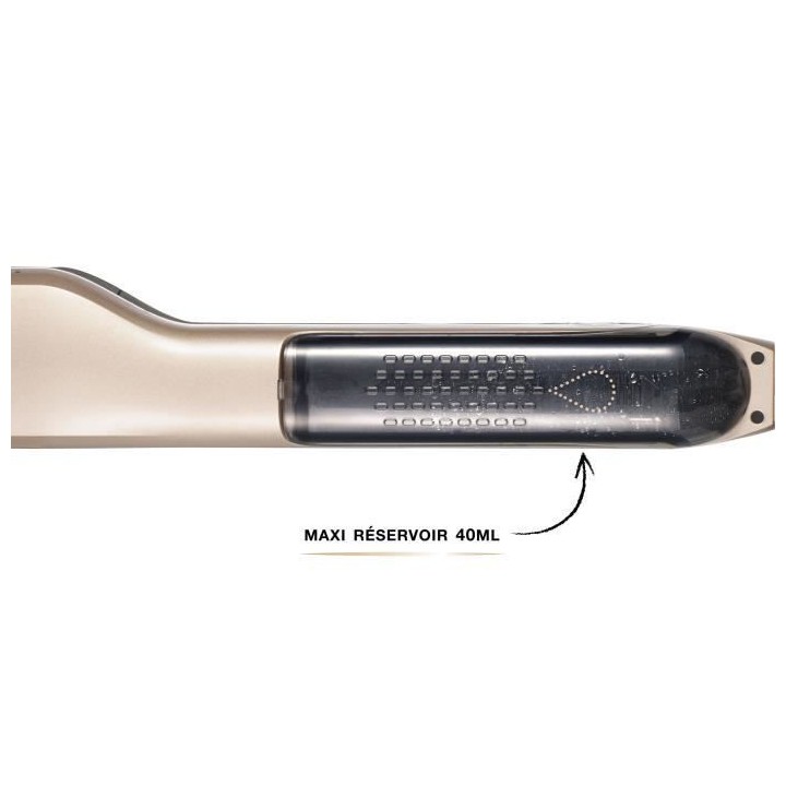 Saint Algue Demeliss Titanium Lisseur Vapeur - jusqu'a 230° - Doré