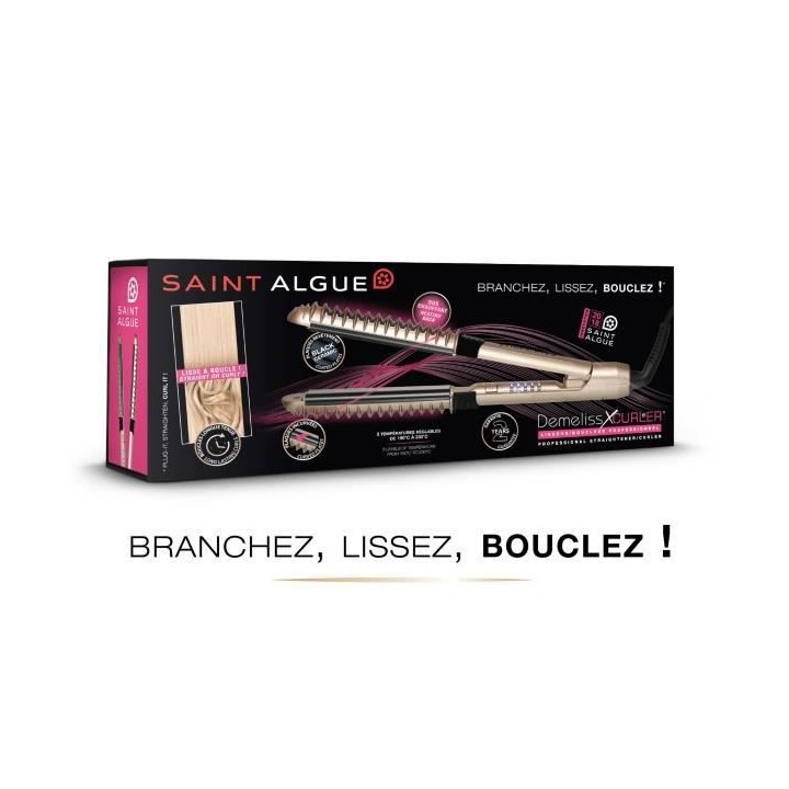 Saint Algue Demeliss X Curler Lisseur Boucleur