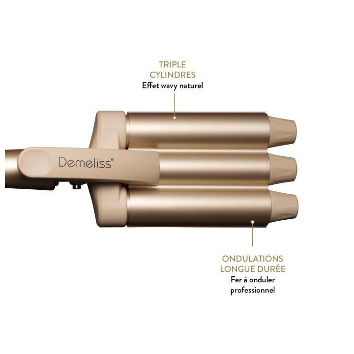 SAINT ALGUE - Fer a onduler Demeliss avec effet wavy