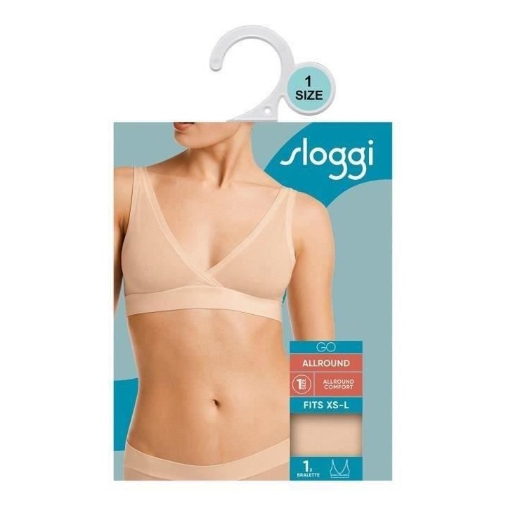 SLOGGI Brassiere Go Allround Taille Unique Peau Femme