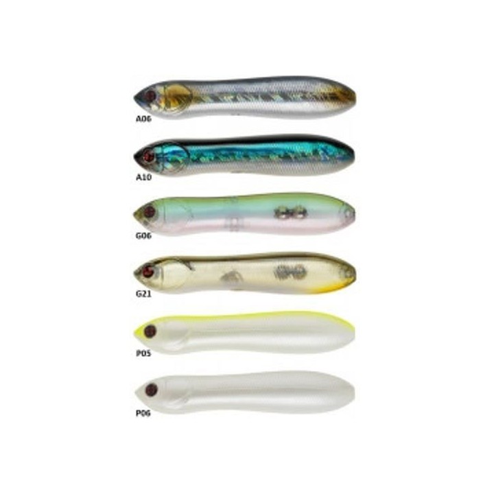 SAKURA Leurres Mousty 95 F - 95MM - 14G - P06 (PEARL WHITE)