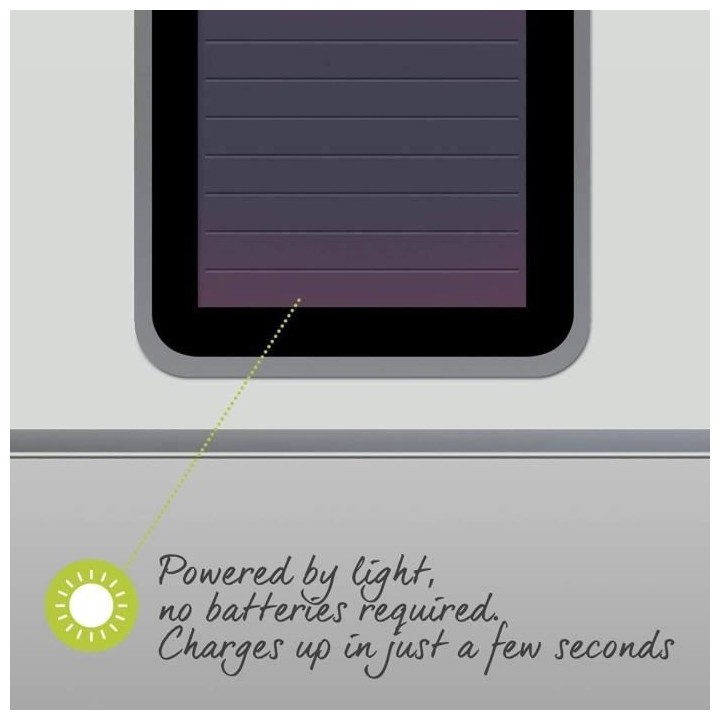 Salter 9068 WH3R Eco Solar Pese Personne Numérique, Balance Personnel