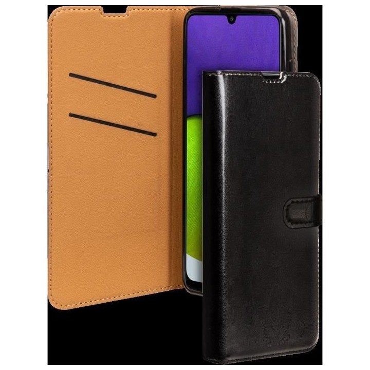 BBC Folio Wallet Noir Galaxy A22 4G