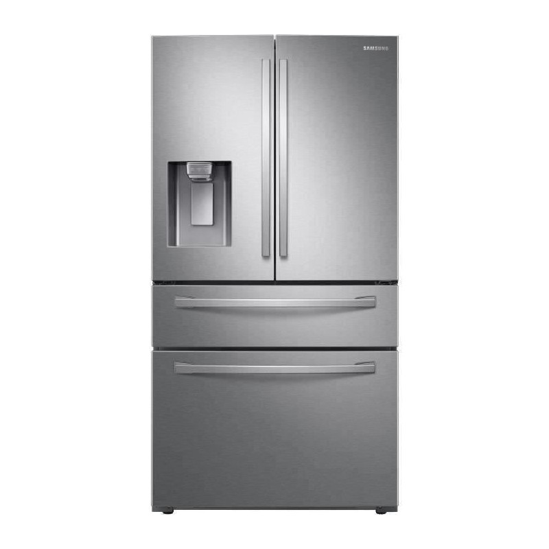 SAMSUNG RF24R7201SR - Réfrigérateur Multiporte - 510 L (348L + 123L + 39L) - Froid ventilé plus - L90,8cm x H177,7 cm - Inox