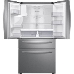 SAMSUNG RF24R7201SR - Réfrigérateur Multiporte - 510 L (348L + 123L + 39L) - Froid ventilé plus - L90,8cm x H177,7 cm - Inox