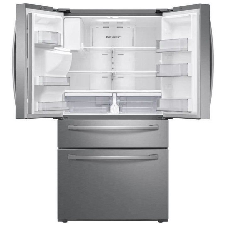 SAMSUNG RF24R7201SR - Réfrigérateur Multiporte - 510 L (348L + 123L