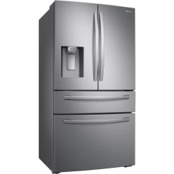 SAMSUNG RF24R7201SR - Réfrigérateur Multiporte - 510 L (348L + 123L + 39L) - Froid ventilé plus - L90,8cm x H177,7 cm - Inox