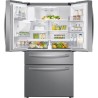 SAMSUNG RF24R7201SR - Réfrigérateur Multiporte - 510 L (348L + 123L + 39L) - Froid ventilé plus - L90,8cm x H177,7 cm - Inox