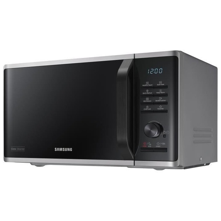 Micro-ondes solo - SAMSUNG - MS23K3555ES - Acier inoxydable - 23L - Co