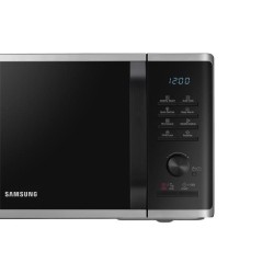 Micro-ondes solo - SAMSUNG - MS23K3555ES - Acier inoxydable - 23L - Contrôle électronique + bouton - Fonction maintien au chau