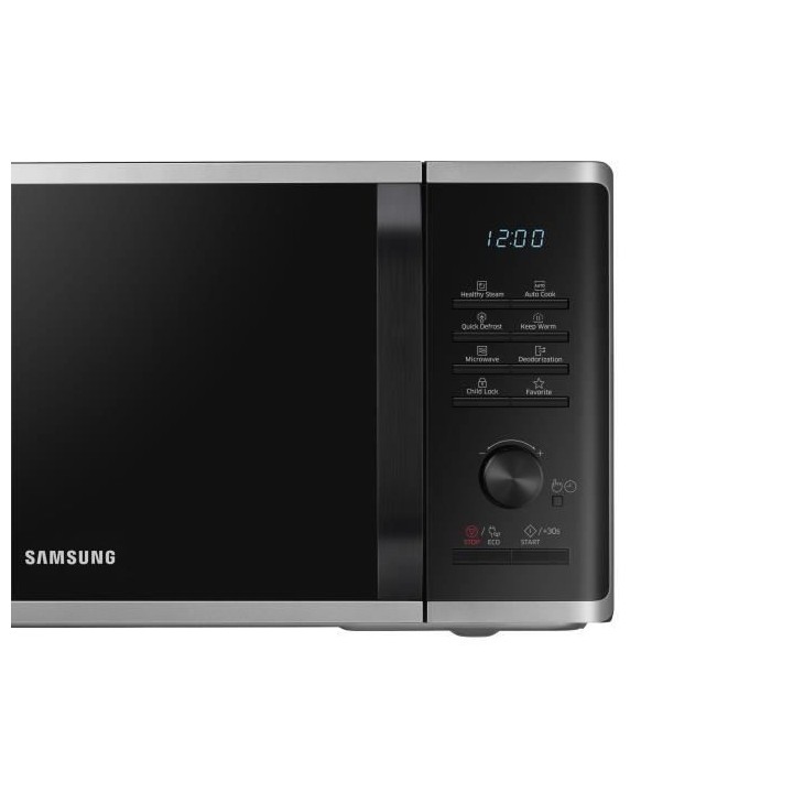 Micro-ondes solo - SAMSUNG - MS23K3555ES - Acier inoxydable - 23L - Co