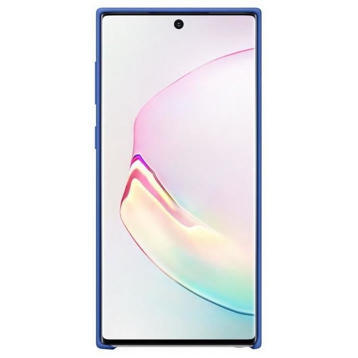 Coque Silicone Bleu Note10