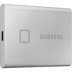 SAMSUNG SSD externe T7 Touch USB type C coloris argent 1 To