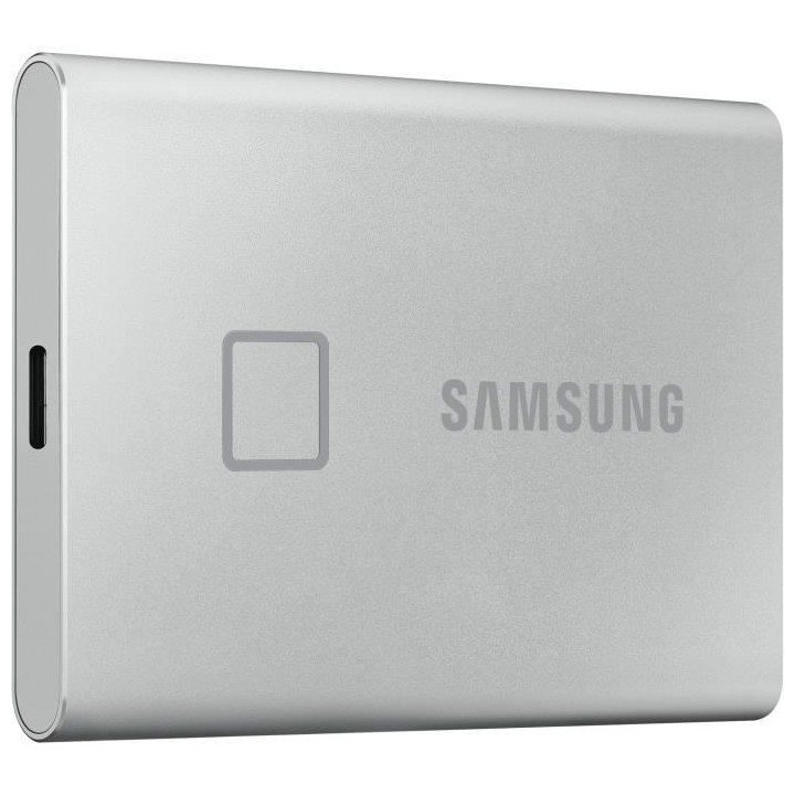SAMSUNG SSD externe T7 Touch USB type C coloris argent 1 To