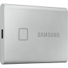 SAMSUNG SSD externe T7 Touch USB type C coloris argent 2 To