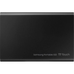 SAMSUNG SSD externe T7 Touch USB type C coloris noir 500 Go