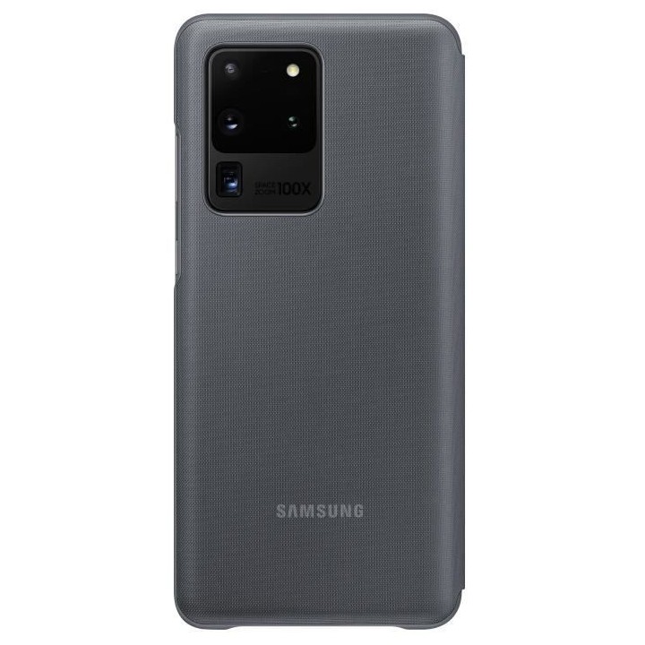 LED View cover S20 Ultra Gris