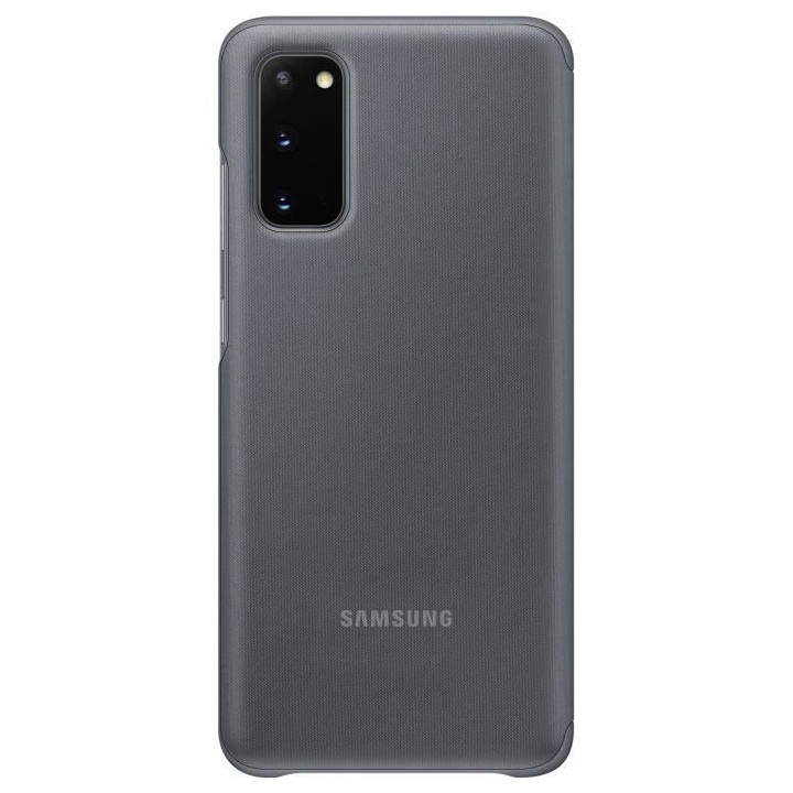 Clear View cover S20 Gris