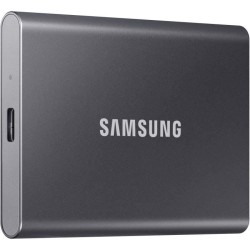 SAMSUNG - SSD externe - T7 Gris - 2To - USB Type C (MU-PC2T0T/WW)