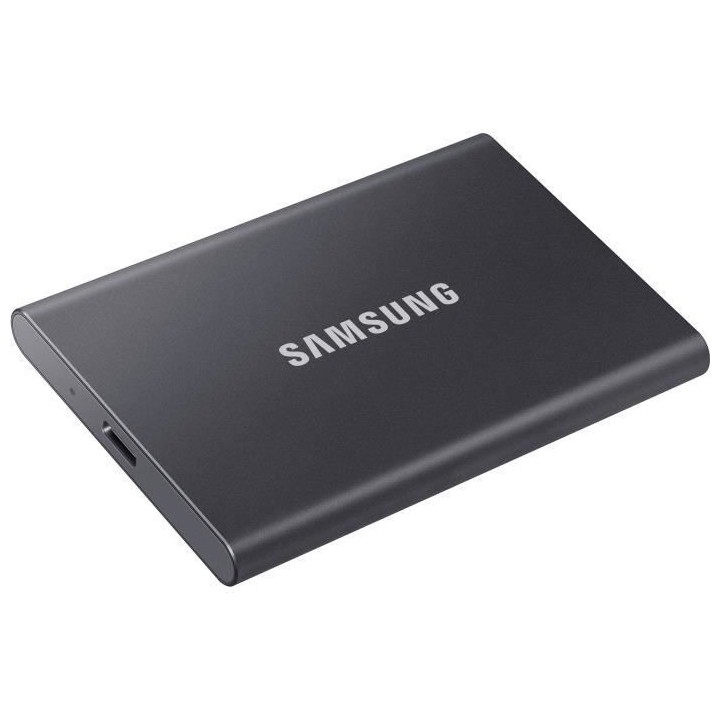 SAMSUNG - SSD externe - T7 Gris - 2To - USB Type C (MU-PC2T0T/WW)