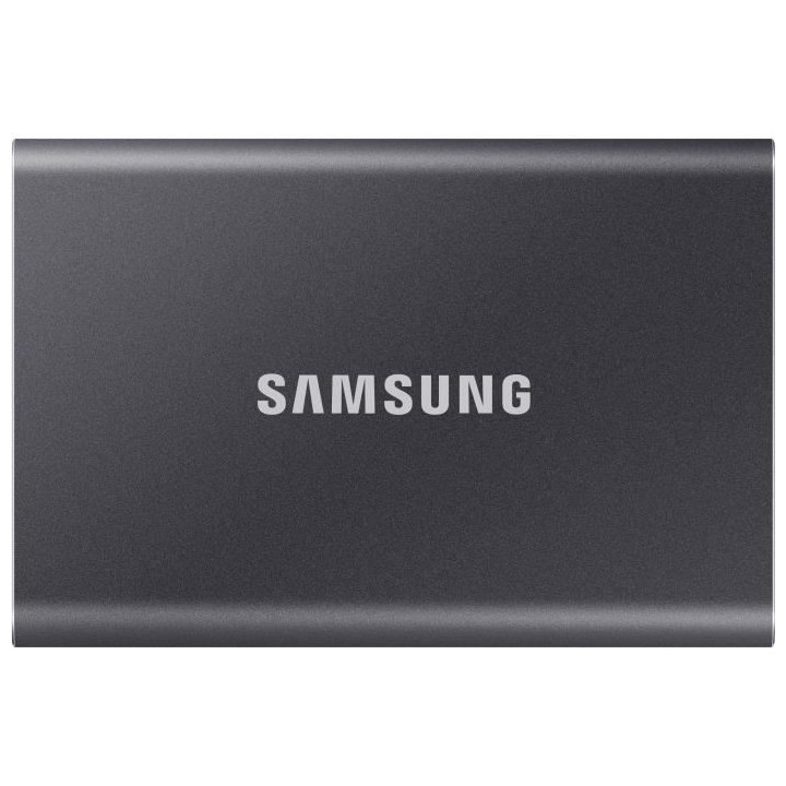 SAMSUNG SSD externe T7 USB type C coloris gris 500 Go