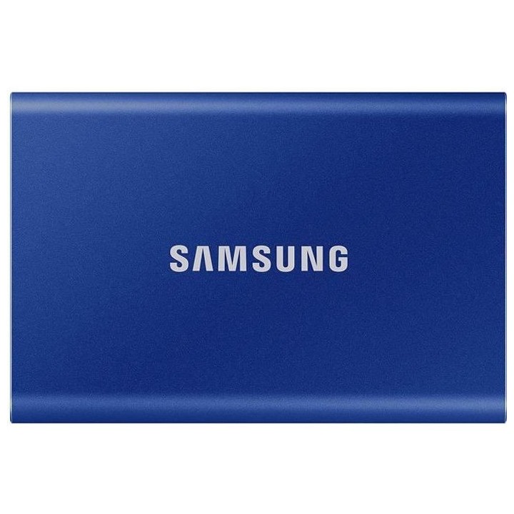 SAMSUNG - SSD externe - T7 Bleu - 2To - USB Type C (MU-PC2T0H/WW)