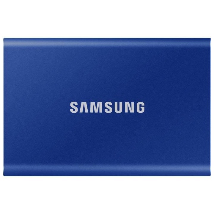 SAMSUNG - SSD externe - T7 Bleu - 1To - USB Type C (MU-PC1T0H/WW)