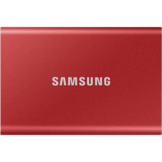 SAMSUNG - SSD externe - T7 Rouge - 1To - USB Type C (MU-PC1T0R/WW)