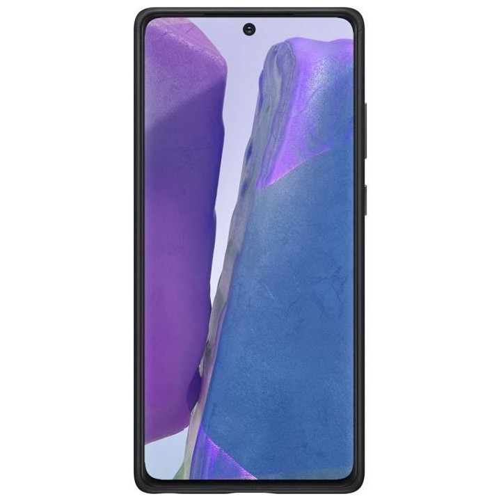 Coque en cuir noir Note20