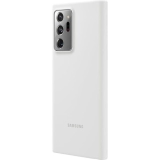 Coque en silicone blanc Note20 Ultra