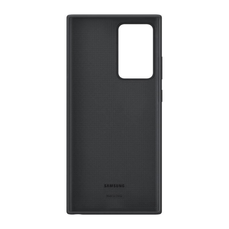 Coque en silicone noir Note20 Ultra