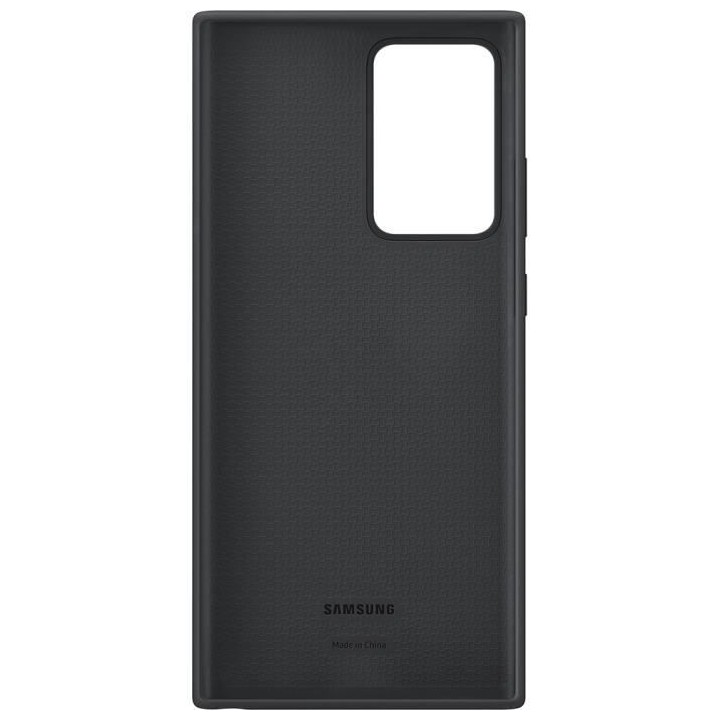 Coque en silicone noir Note20 Ultra