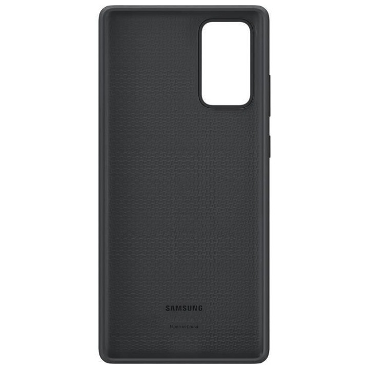 Coque en silicone noir Note20