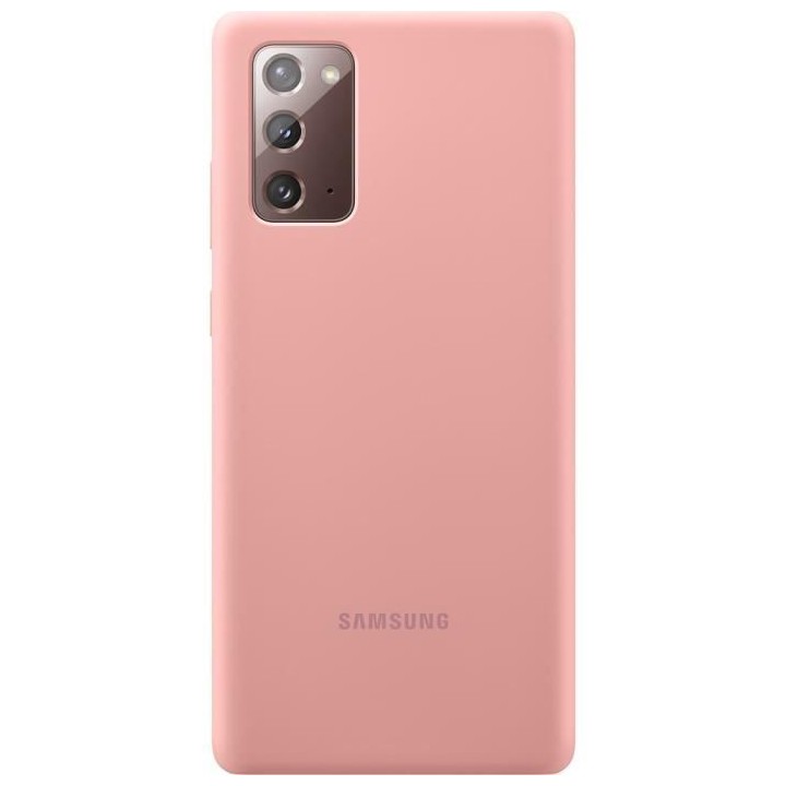 Coque en silicone couleur bronze Note20