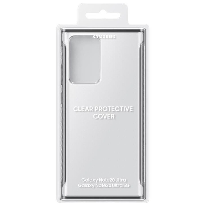 Coque transparente renforcée Noir Note20 Ultra