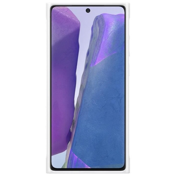 Coque transparente renforcée blanc Note20