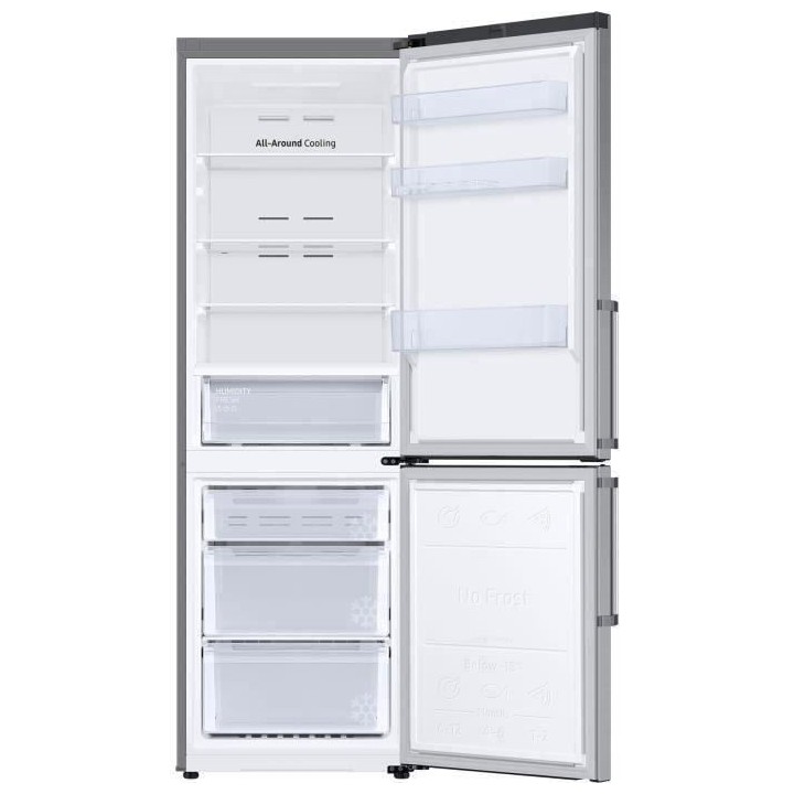 SAMSUNG RL34T620DSA - Réfrigérateur combiné - 340L (228L + 112L) -