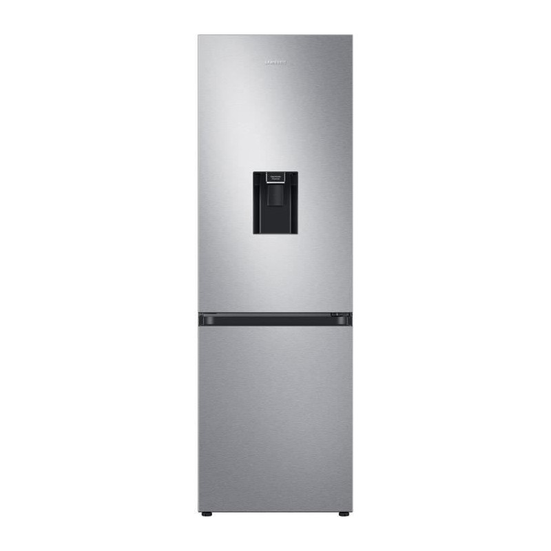 SAMSUNG RL34T631ESA - Réfrigérateur combiné - 341L (227+114L) - Froid ventilé - L60xH185cm - Metal Grey