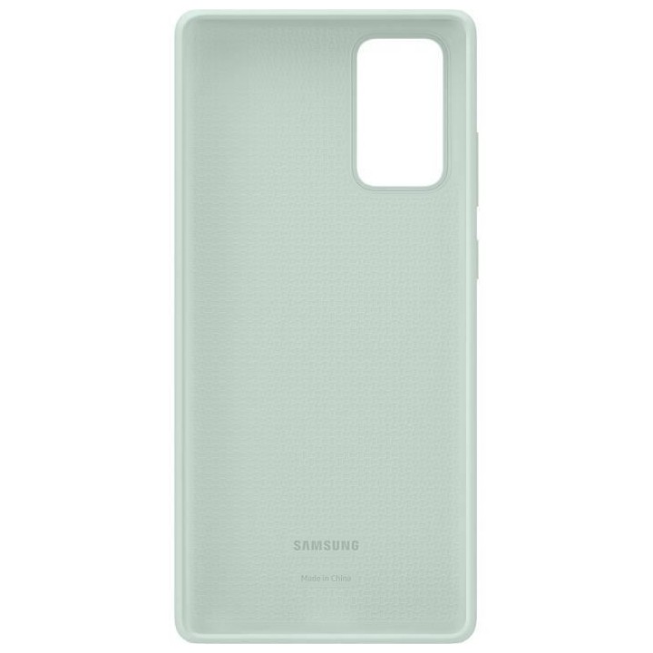 Coque en silicone vert Note20