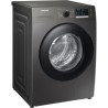 Lave-linge hublot SAMSUNG Ecobubble WW70TA046AX - 7 kg - Induction - 1400 trs/min - Inox/silver