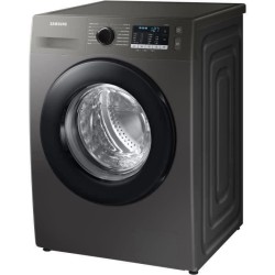 Lave-linge hublot SAMSUNG Ecobubble WW70TA046AX - 7 kg - Induction - 1400 trs/min - Inox/silver