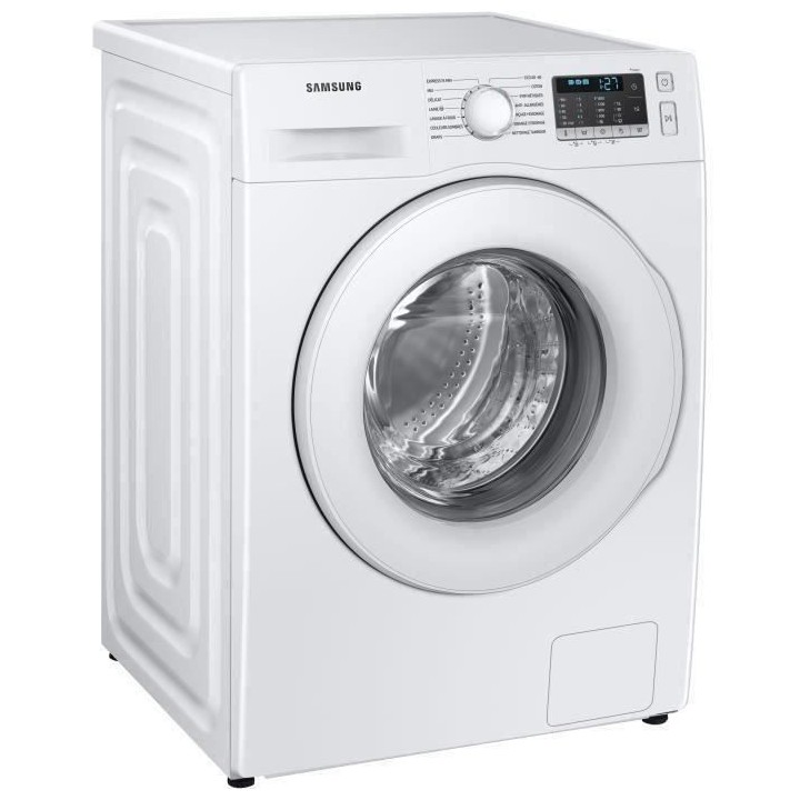 Lave-linge hublot SAMSUNG Ecobubble WW70TA046TT - 7 kg - Induction - 1
