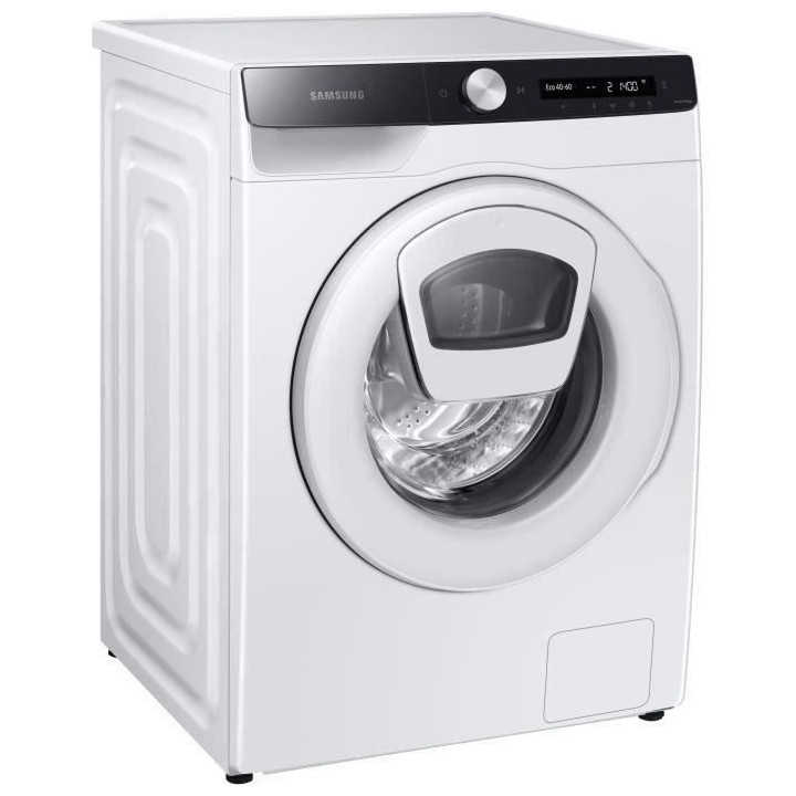 Lave-linge hublot SAMSUNG AddWash WW80T554DTE/S3 - Induction - 8 kg -