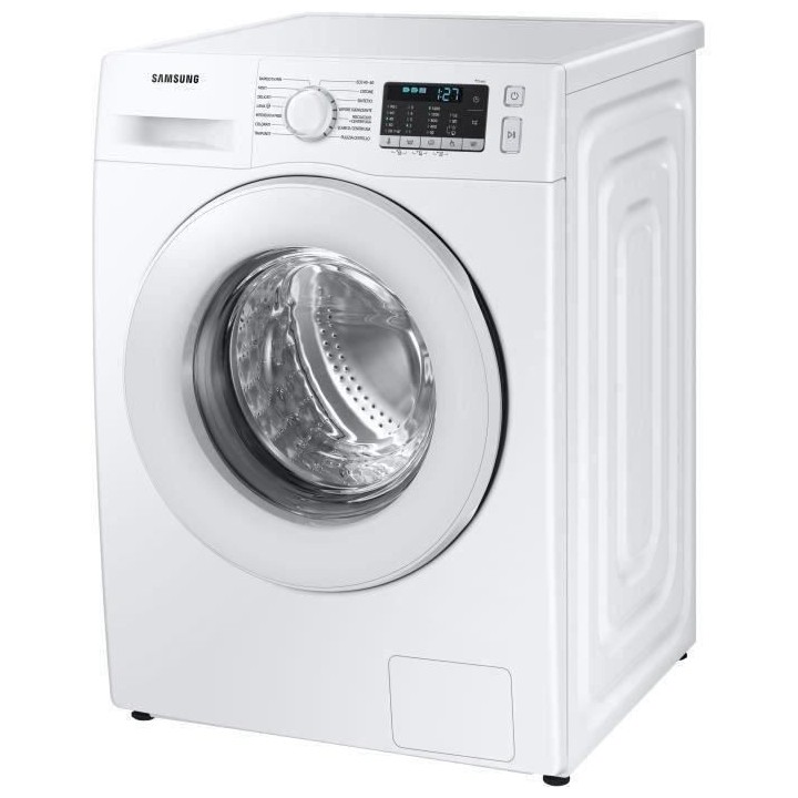 Lave-linge hublot SAMSUNG Ecobubble WW80TA046TT - 8 kg - Induction - 1