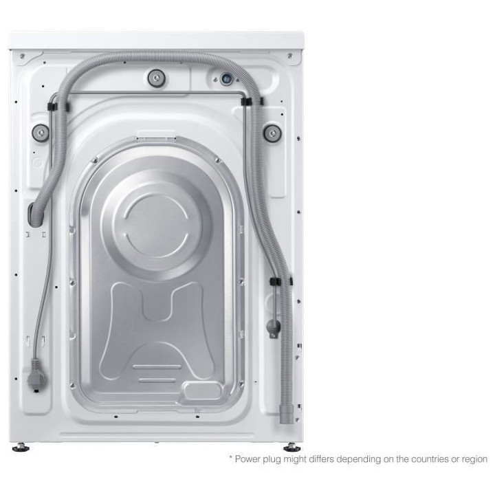 Lave-linge hublot SAMSUNG Ecobubble WW80TA046TT - 8 kg - Induction - 1