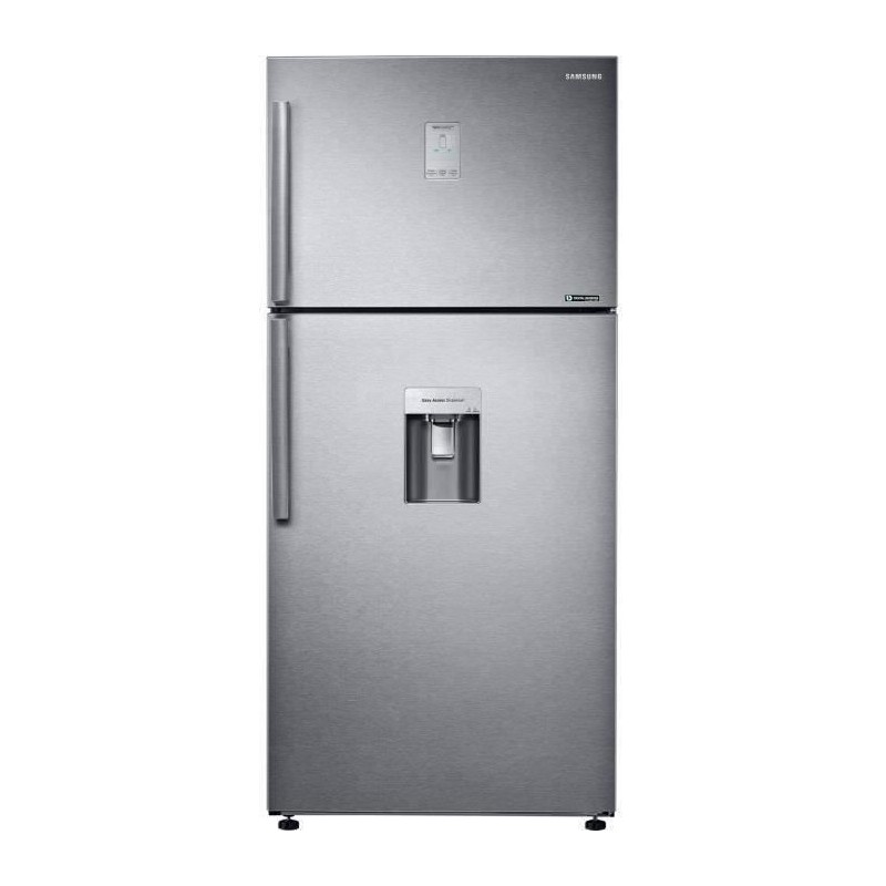 Samsung RT50K6510SL - Réfrigérateur double portes - 499L (374+125) - Froid ventilé intégral - 79x178.5cm - Silver