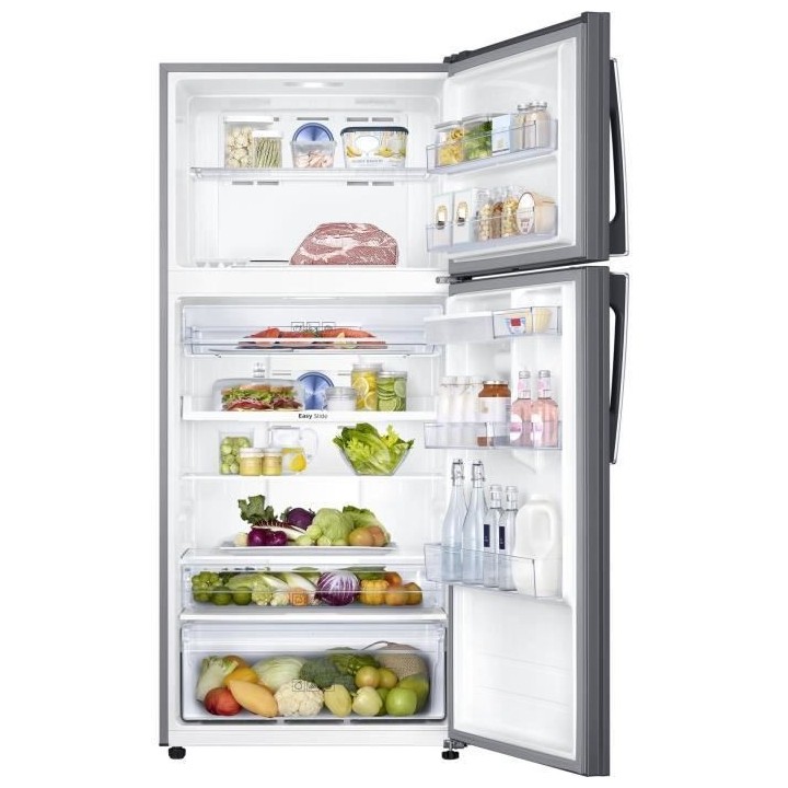 Samsung RT50K6510SL - Réfrigérateur double portes - 499L (374+125) -