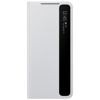 Smart Clear View Cover S21 Ultra Gris Clair