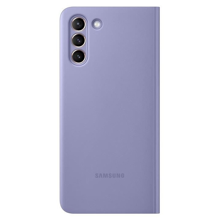 Smart Clear View Cover S21 Plus Violet