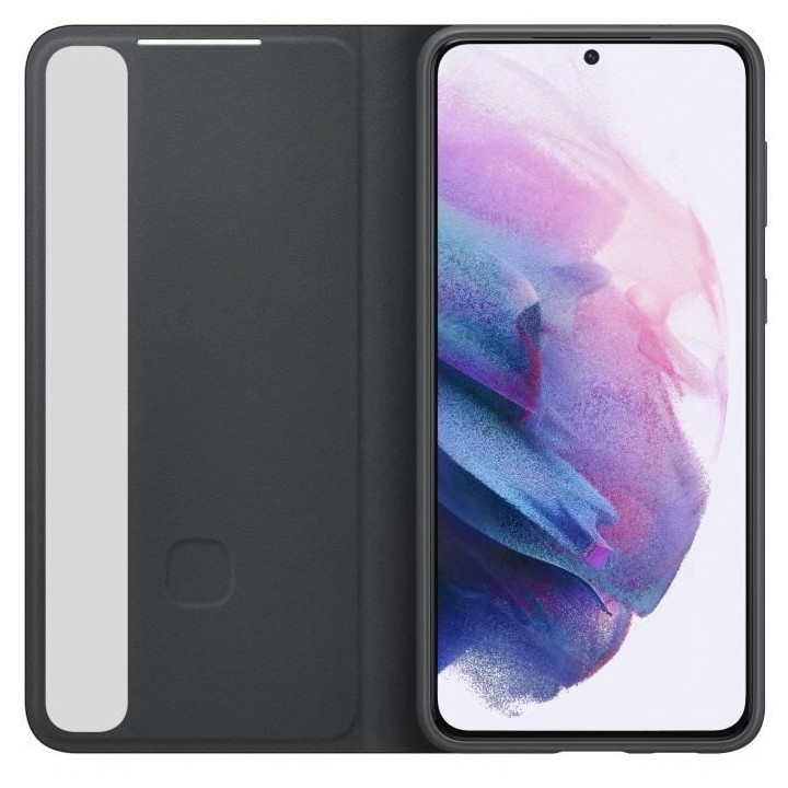 Smart Clear View Cover S21 Plus Noir